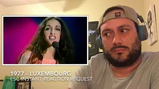 ESC Instant Reaction Request 1977 LUXEMBOURG!