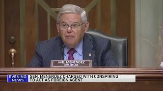 Sen. Menendez is accused of being an unregistered agent of Egypt's government in updated indictment