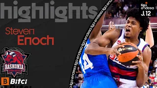 STEVEN ENOCH: exhibición en el Palau Blaugrana | Liga Endesa 2021-22