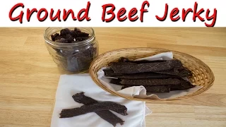 Homemade Ground Beef Jerky Recipe