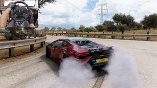 Lamborghini Huracan Tecnica - Forza Horizon 5 | Thrustmaster TX