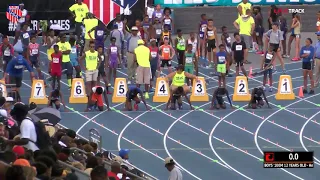 12-Year-Old Sets National 100m Record At AAU!