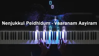 Nenjukkul Peidhidum Piano Cover | Vaaranam Aayiram | Harris Jayaraj | GVM | Surya | Piano Glise