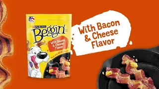 Purina Beggin' Strips Original With Bacon Dog Treats | PuppySimply