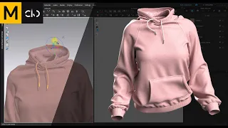 Hoodie TimeLapse. MD CLo3d