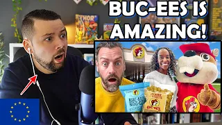 European Reacts to Brits Try Buc-ee's For The First Time (Biggest Gas Station In The USA)