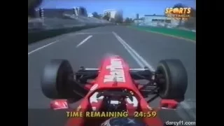 F1 Melbourne 1997 - Michael Schumacher Onboard