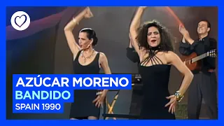 Azúcar Moreno - Bandido - Spain 🇪🇸 - Grand Final - Eurovision 1990