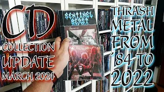 THRASH METAL CD COLLECTION UPDATE - from 1984 to 2022 (Heavy, Death, Speed, Progressive, Bootleg)