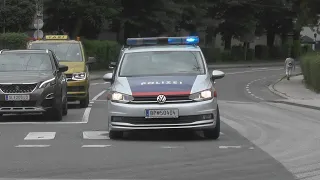 Rode Kruis, politie en Traumahelikopter in Salzburg 🇦🇹