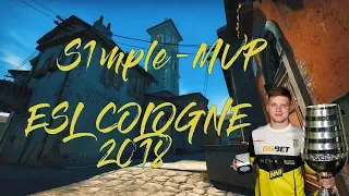 ESL Cologne 2018 MVP - S1MPLE