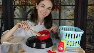 Jen's Kitchen: Cooking Wooden Food ASMR