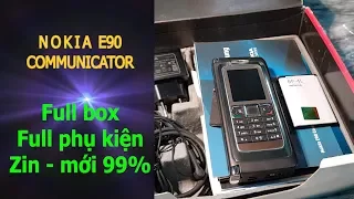 Điện Thoại - Nokia E90 Fullbox nồi đồng cối đá [pinkulanvn]