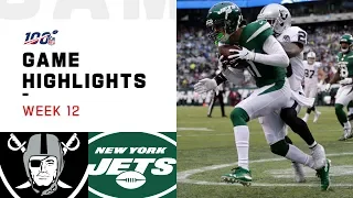 Raiders vs. Jets Week 12 Highlights | NFL 2019