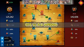 🎮 0FL vs A.U (ARENA) #7 - Lords Mobile