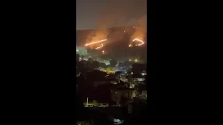 El Sereno Brush Fire (Viewer Video)