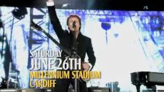 Paul McCartney "Up and Coming Tour" - Cardiff 2010