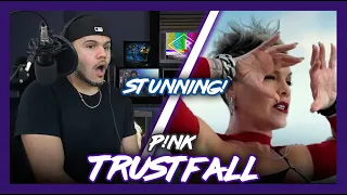 First Time Reaction P!NK TrustFall (SUCH A BANGER!)  | Dereck Reacts