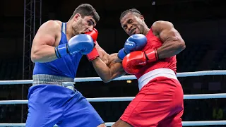 Cheavon Clarke (GBR) vs. Narek Manasyan (ARM) European Olympic Qualifiers 2021 (91kg)