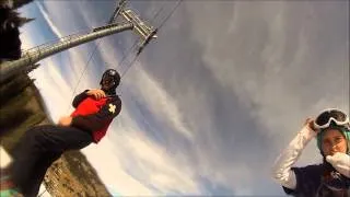 Fall at Copper Mountain and Ski Patrol Rescue.