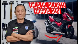 DICA ACERTO SUSPENSÃO HONDA ADV!