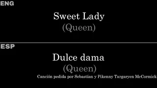 Sweet Lady (Queen) — Lyrics/Letra en Español e Inglés