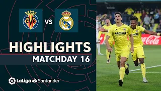 Highlights Villarreal CF vs Real Madrid (2-1)