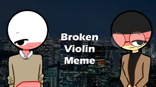 Broken Violin Meme (Remake) || Countryhumans Germany x Poland (Gerpol)