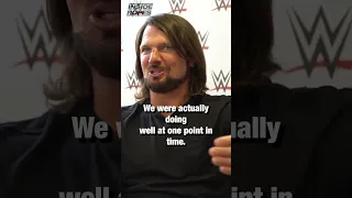 AJ Styles REVEALS Why WWE Is The ONLY Wrestling Company To Work For #ajstyles  #shorts  #wwe