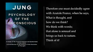 (1/2) PSYCHOLOGY OF THE UNCONSCIOUS by C. G. JUNG. Full-length Audiobook.