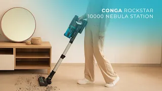 Akku-Besenstaubsauger ohne Beutel Conga Rockstar 10000 Nebula Station | Cecotec