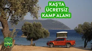 Kaş'ın Bilinmeyen Sahili Üzüm İskelesi | Kamp Karavan Rotaları | Deneme Tahtası