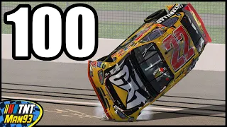 100 Funny Ways to Flip Your Car in NASCAR (Part 1)