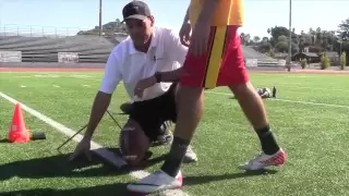 Football Kicking Training Video #1