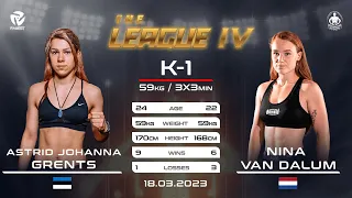 The League IV: Astrid Johanna Grents (EST) VS Nina Van Dalum (NL)