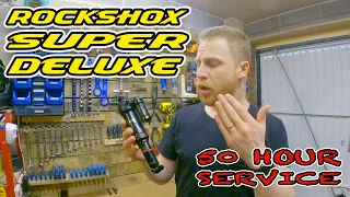 RockShox Super Deluxe 50 Hour Service  |  DIY MTB Maintenance