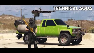 GTA 5 ONLINE  STROMBERG VS BLAZER AQUA VS TECHNICAL AQUA WHICH IS BEST