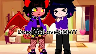 Deos He Loved Me?/Gacha Club/Brawl stars/a little story/My Idea/FT:Edgar x Bibi🖤💜, Trixie🔥.