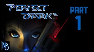 Perfect Dark Walkthrough Part 1 No Commentary (N64)