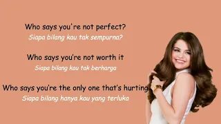 Who Says - Selena Gomez & The Scene  (Lyrics + Terjemahan Indonesia)