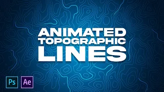 How to Make Animated Topographic Background (+FREE FILES) - Tutorial by EdwardDZN