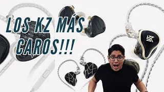 UNBOXING DE LOS KZ MÁS CAROS!!! KZ ASX, KZ AS16, KZ ZAS, KZ ZS PRO 10 X!!!