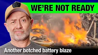 Another lithium-ion battery fire proves we're not ready for EVs | Auto Expert John Cadogan