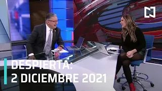 Despierta I Programa Completo 2 Diciembre 2021