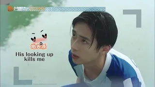 [Martch! Tennis Boy] [The official feature 8] When shooting the scene in the rain~