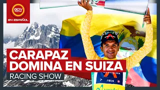 Richard CARAPAZ campeón del Tour de Suiza y Urán segundo en el Podio | GCN Racing en Español Show 34