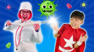 Superhero, Time For A Shot | Super Compilation | Hokie Pokie Kids Videos