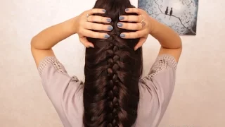 كيف تعملين ضفيرة الشلال بطريقة سهلة | EASY Waterfall Braid Hair Tutorial