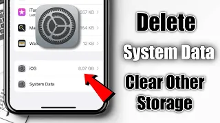 How To Delete System Data In iPhone | Delete System Data iPhone | How To Clear System Data On iPhone
