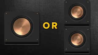 One Large or Two Small Subwoofers? Which is BEST for Home Theater?